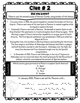 Francisco Pizarro ESCAPE ROOM: Explorer - Inca Empire - Image 2