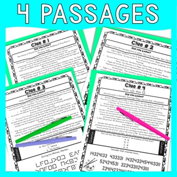 Famous Artists ESCAPE ROOM #2: Michelangelo, Degas, Dali, Warhol - Print & Go! - Image 4