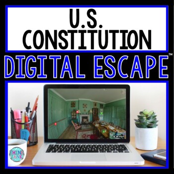 U.S. Constitution DIGITAL ESCAPE ROOM for Google Drive® Distance Learning