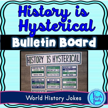 World History Jokes Bulletin Board - Classroom Posters