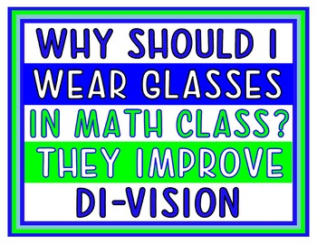 Math Jokes Bulletin Board - Classroom Posters - Image 3
