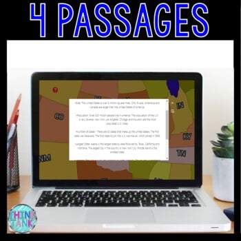 United States DIGITAL ESCAPE ROOM for Google Drive® USA | Geography - Image 4