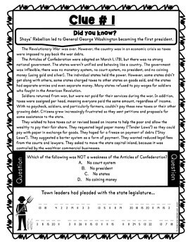 Shays Rebellion ESCAPE ROOM: Daniel Shays | Riot Act - Image 2