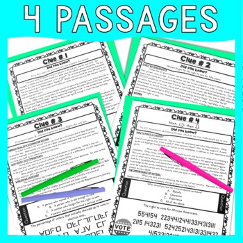 Voting Rights ESCAPE ROOM: United States | Voting Rights Act | No Prep! - Image 4