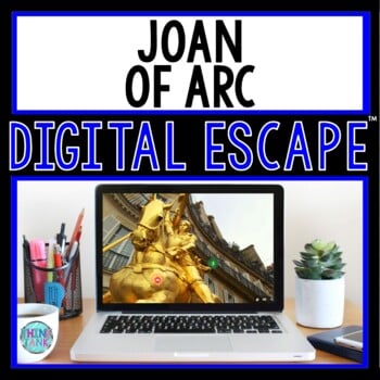 Joan of Arc DIGITAL ESCAPE ROOM for Google Drive®