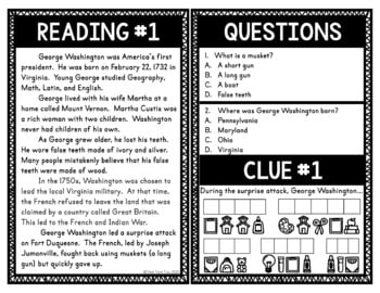 George Washington Escape Room Activity - Image 2