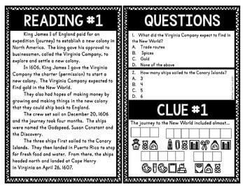 Jamestown Escape Room Activity - Image 4