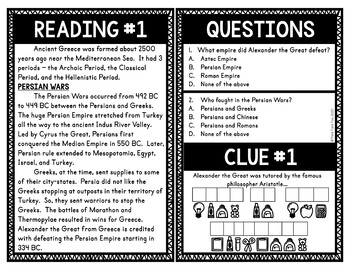Ancient Greece Escape Room Activity - Image 4