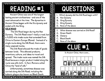 Ancient China Escape Room Activity - Image 2