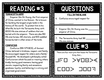 Ancient China Escape Room Activity - Image 4