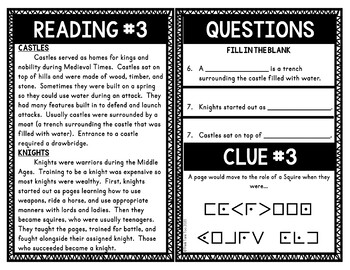 Middle Ages Escape Room Activity - Image 4