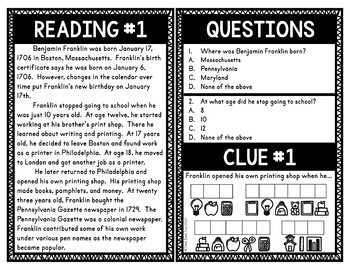 Benjamin Franklin Escape Room Activity - Image 4