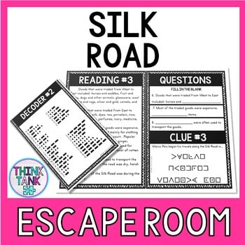 Silk Road Escape Room Activity
