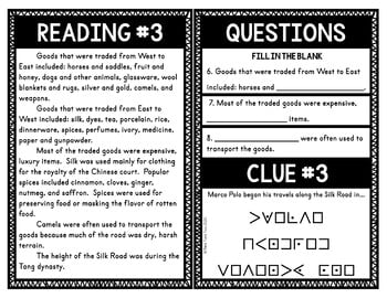 Silk Road Escape Room Activity - Image 2
