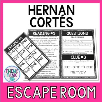 Hernan Cortes Escape Room Activity