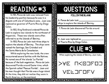 Ponce de Leon Escape Room Activity - Image 2