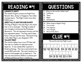 Geography Fun Facts Escape Room Activity - Image 2