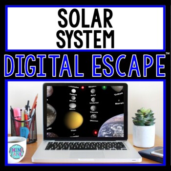 Solar System DIGITAL ESCAPE ROOM for Google Drive® | Distance Learning