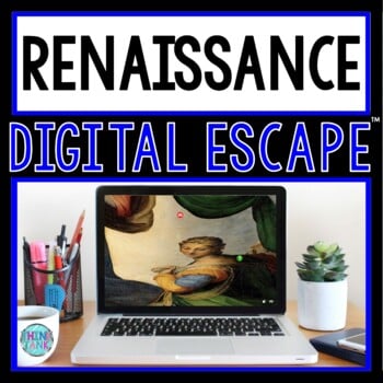Renaissance DIGITAL ESCAPE ROOM for Google Drive® | Distance Learning