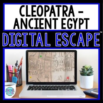 Cleopatra DIGITAL ESCAPE ROOM for Google Drive® - Ancient Egypt
