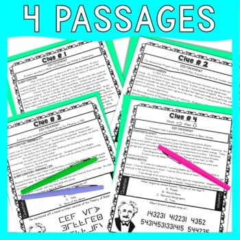 Albert Einstein ESCAPE ROOM - Reading Comprehension - Physics - Image 4