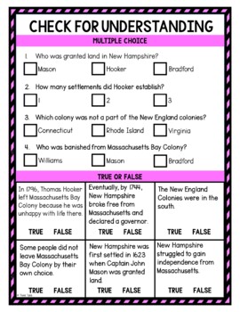 13 Colonies DIGITAL Reading Passages & Text Marking for Google Slides™ - Image 3