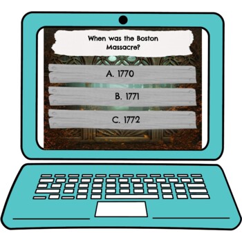 Revolutionary War Causes Interactive Google Slides™ Presentation - Image 3