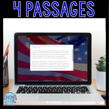 American Flag DIGITAL ESCAPE ROOM for Google Drive® | Betsy Ross - Image 3