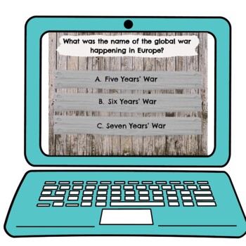 French and Indian War Interactive Google Slides™ Presentation Distance Learning - Image 3