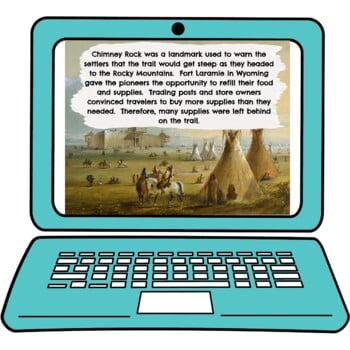 Oregon Trail Interactive Google Slides™ Presentation | Distance Learning - Image 2