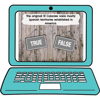 13 Colonies Interactive Google Slides™ Presentation | Distance Learning - Image 3