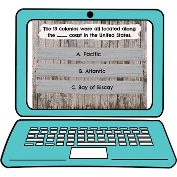 13 Colonies Interactive Google Slides™ Presentation | Distance Learning - Image 4