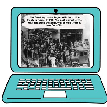 Great Depression Interactive Google Slides™ Presentation | Distance Learning - Image 2