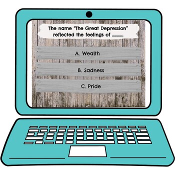 Great Depression Interactive Google Slides™ Presentation | Distance Learning - Image 3