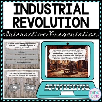 Industrial Revolution Interactive Google Slides™ Presentation Distance Learning
