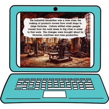 Industrial Revolution Interactive Google Slides™ Presentation Distance Learning - Image 2