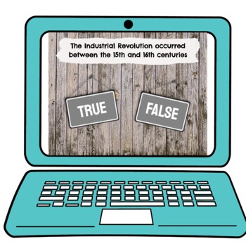 Industrial Revolution Interactive Google Slides™ Presentation Distance Learning - Image 4