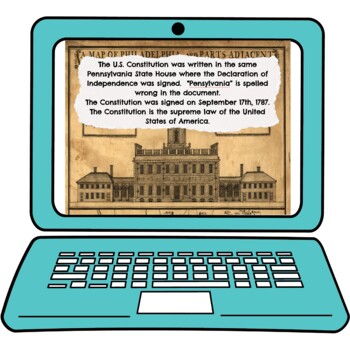 Preamble Interactive Google Slides™ | Distance Learning | US Constitution - Image 2
