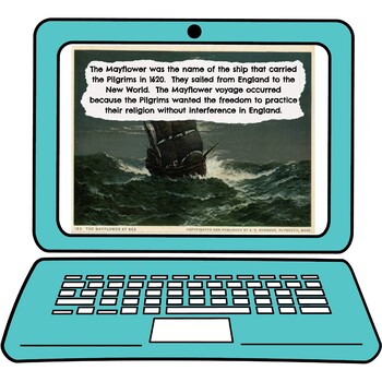 Mayflower Interactive Google Slides™ Presentation | Distance Learning - Image 2