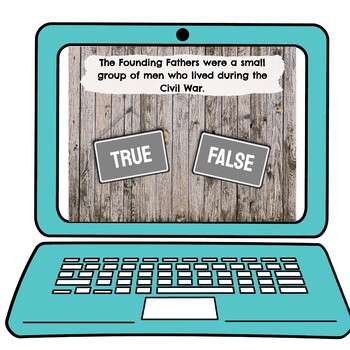 Founding Fathers Interactive Google Slides™ Presentation | Distance Learning - Image 4