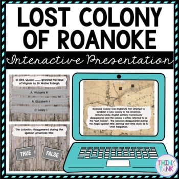 Lost Colony of Roanoke Interactive Google Slides™ | Distance Learning