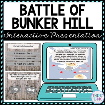 Battle of Bunker Hill Interactive Google Slides™ | Distance Learning