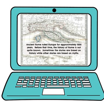 Ancient Rome Interactive Google Slides™ Presentation | Distance Learning - Image 2
