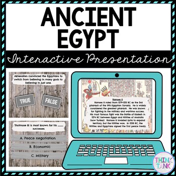 Ancient Egypt Interactive Google Slides™ Presentation | Distance Learning