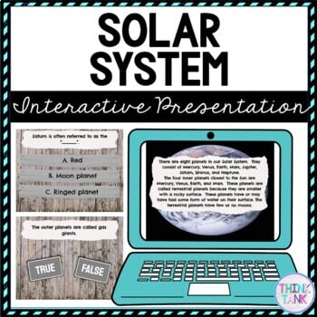 Solar System Interactive Google Slides™ Presentation | Distance Learning