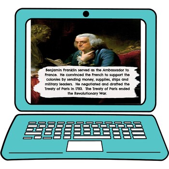 Benjamin Franklin Interactive Google Slides™ Presentation | Distance Learning - Image 2