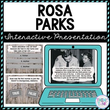 Rosa Parks Interactive Google Slides™ Presentation | Distance Learning