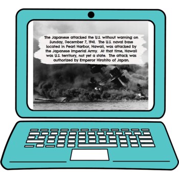 Pearl Harbor Interactive Google Slides™ Presentation | Distance Learning | WWII - Image 2