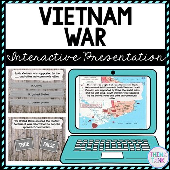 Vietnam War Interactive Google Slides™ Presentation | Distance Learning