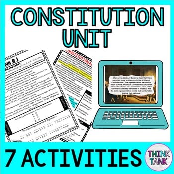 US Constitution Unit BUNDLE - Bill of Rights - Reading Comprehension